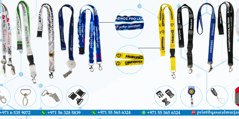 Customized Satin Lanyard Printing in Dubai