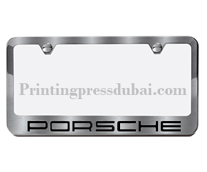 custom-porsche-metal-number-plate-frame-supplier-in-affordable-price