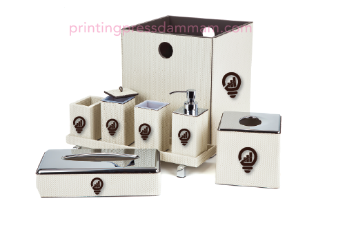 bathroom leather accessories for hotel and restaurant