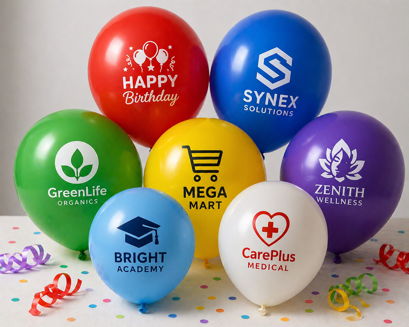 12" Latex Balloon Printing