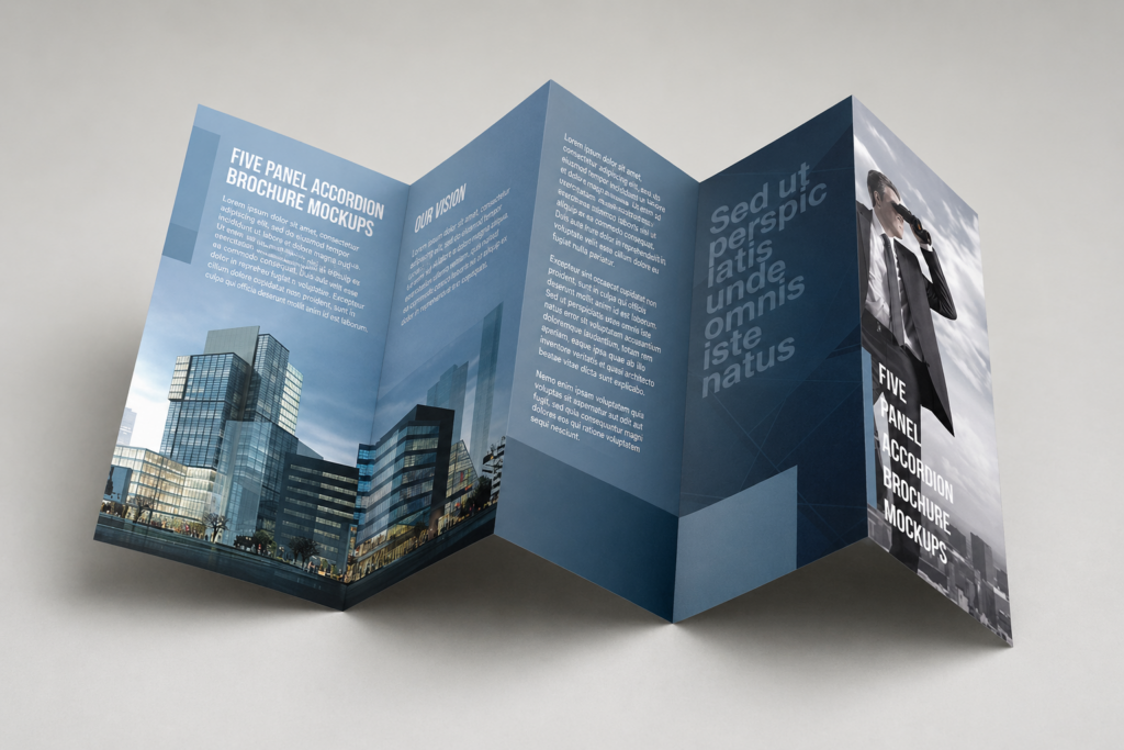 Accordion Fold brochure