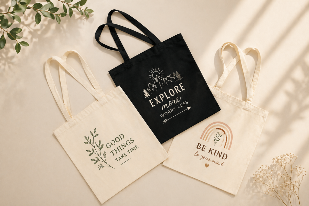 Canvas bag printing service in dubai