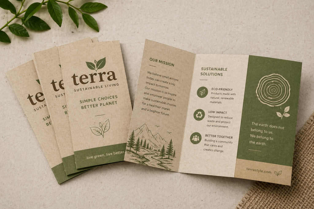 Recycled Paper brochure
