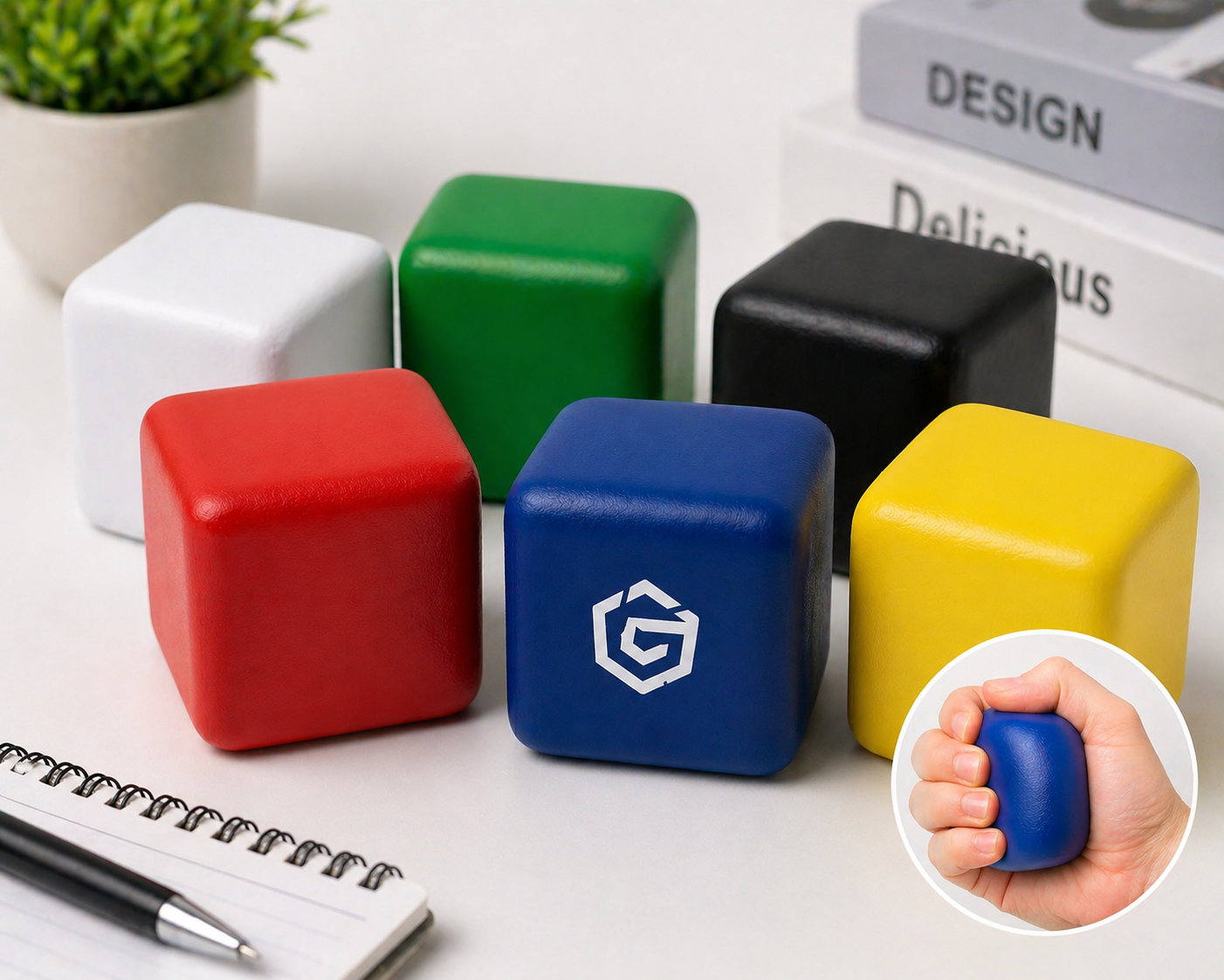 Square Shape Stress Ball