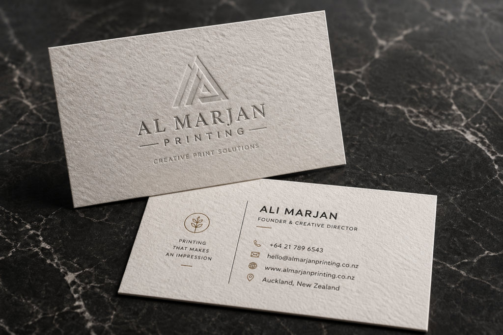 Textured Finish Business Card