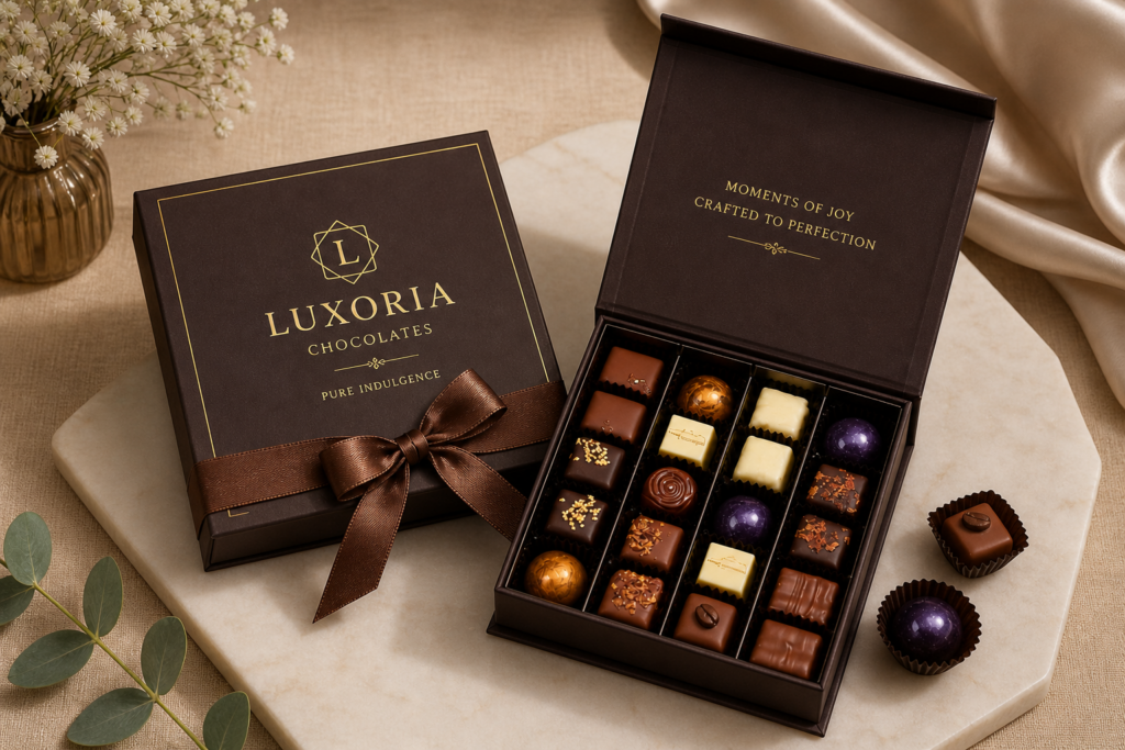 Magnetic Closure Premium Chocolate Gift Box