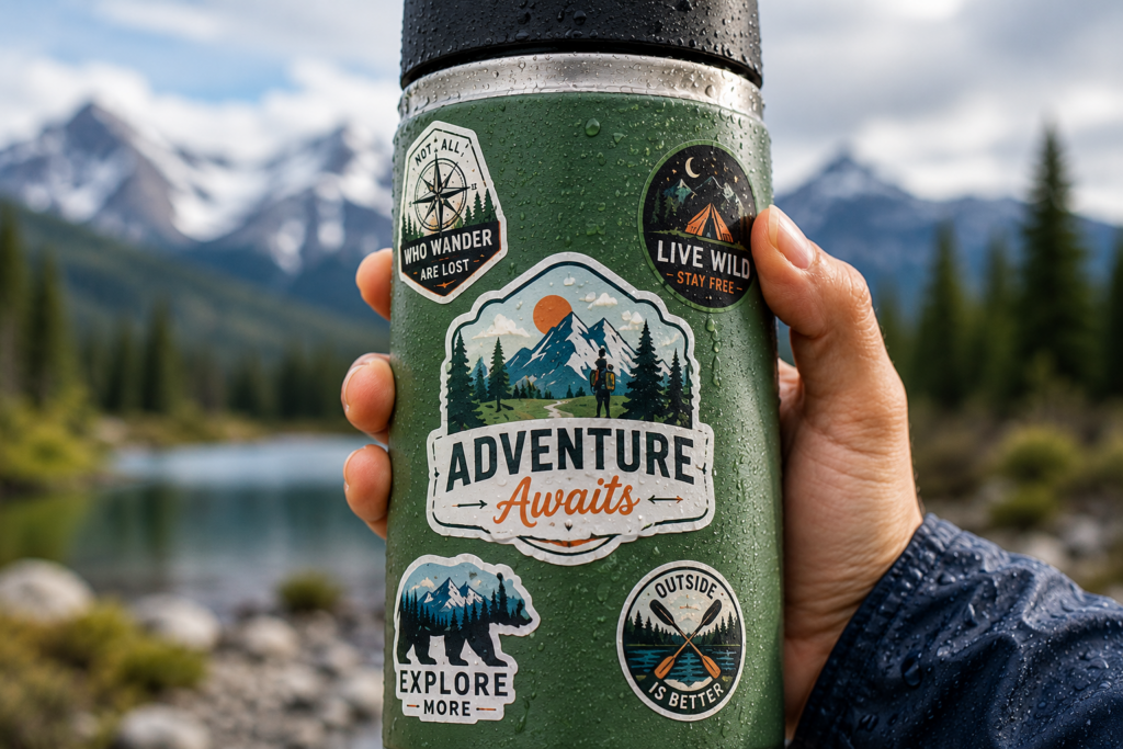 Waterproof Outdoor Vinyl Stickers