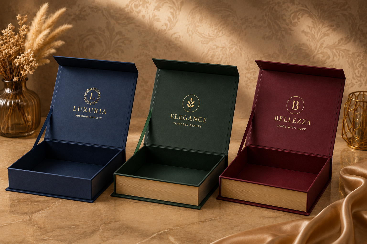 Book Style Rigid Box