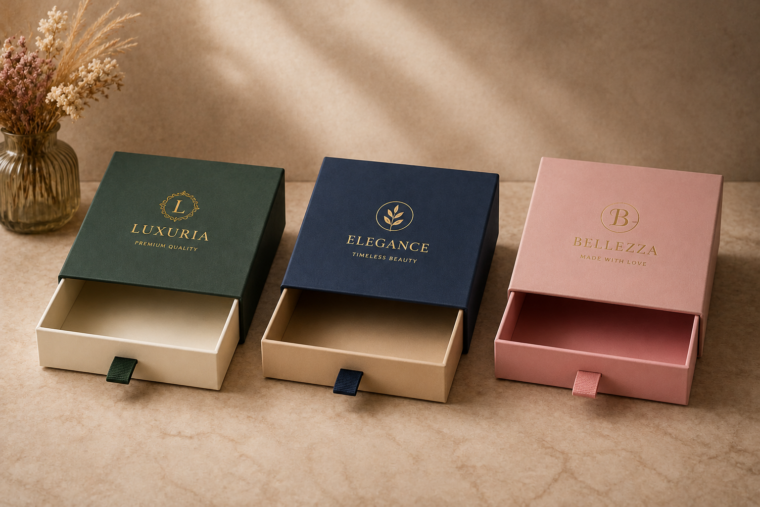 Drawer Style Rigid Box