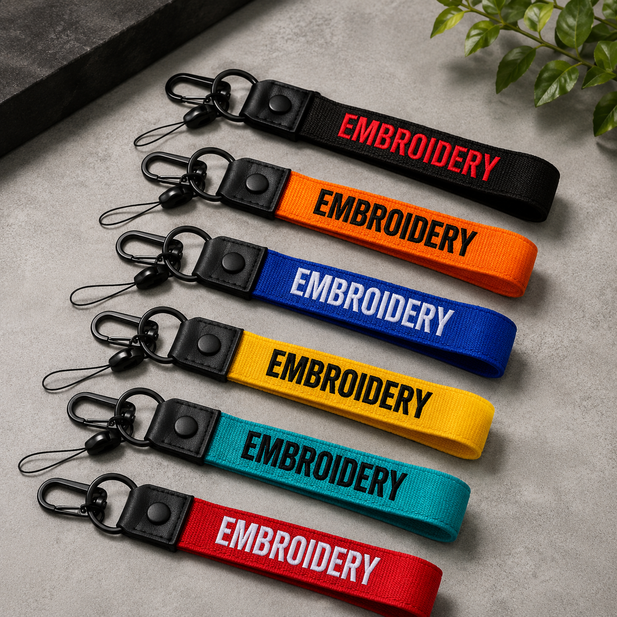 Embroidery Lanyard: