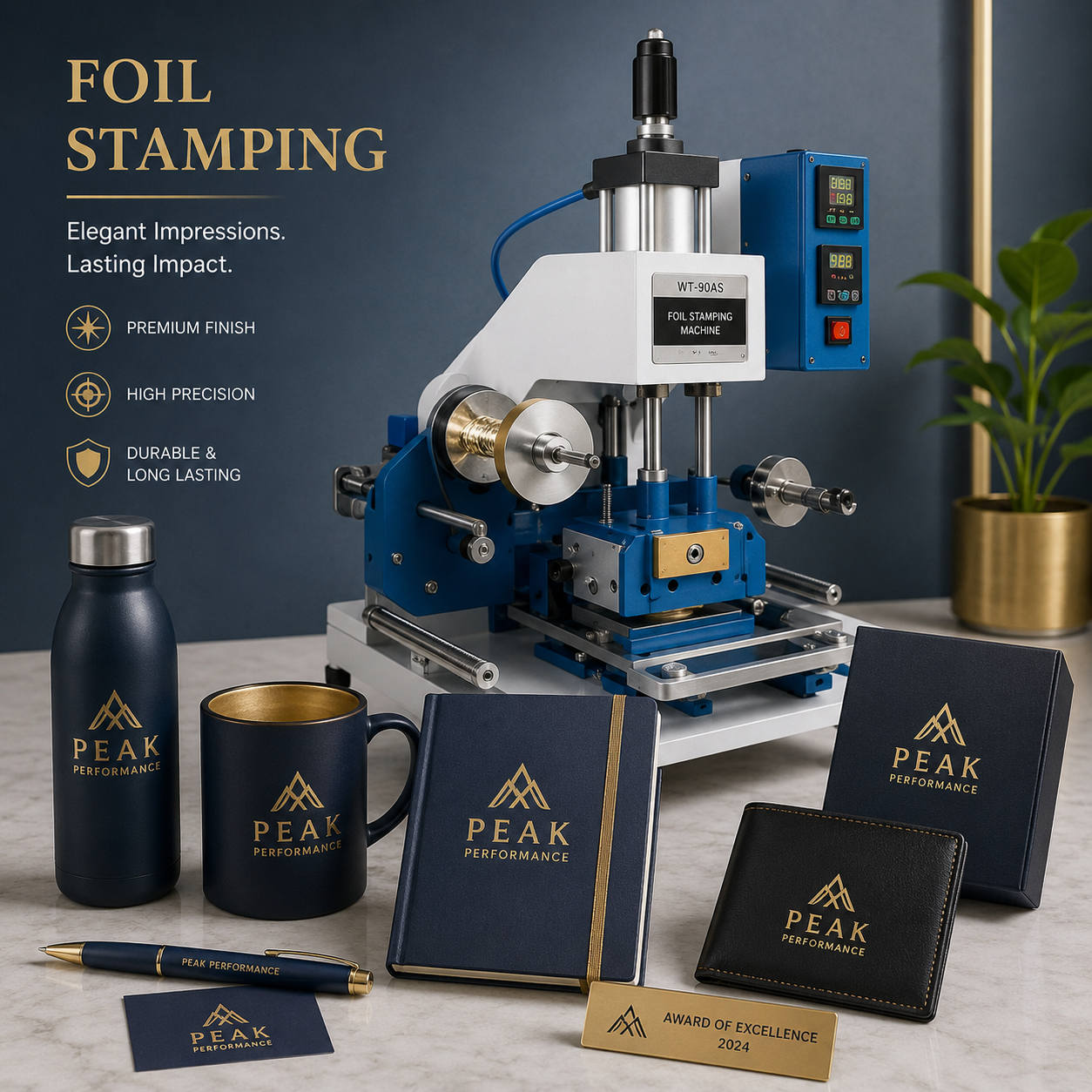 Foil Stamping: 
