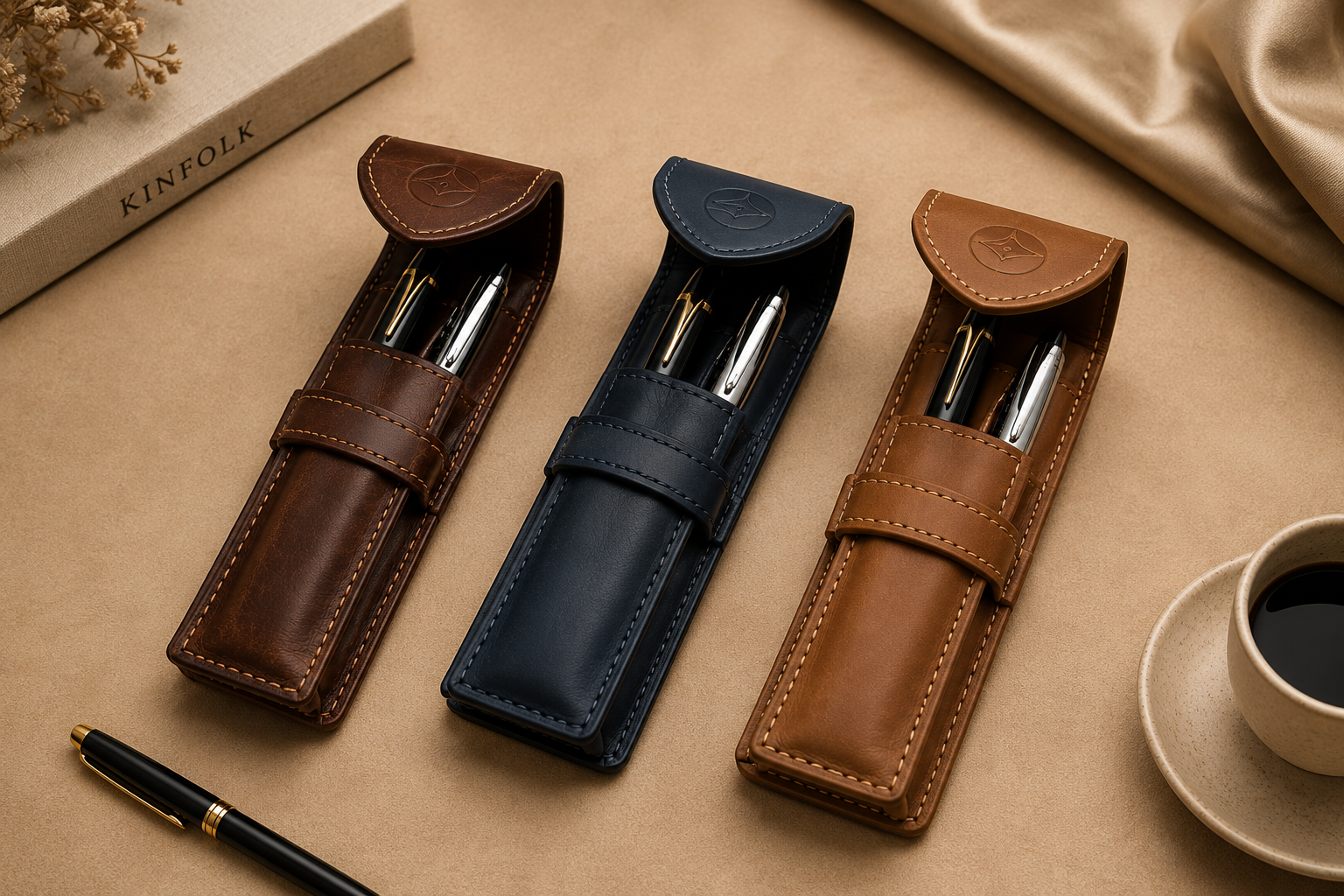 Leather Pen Holder