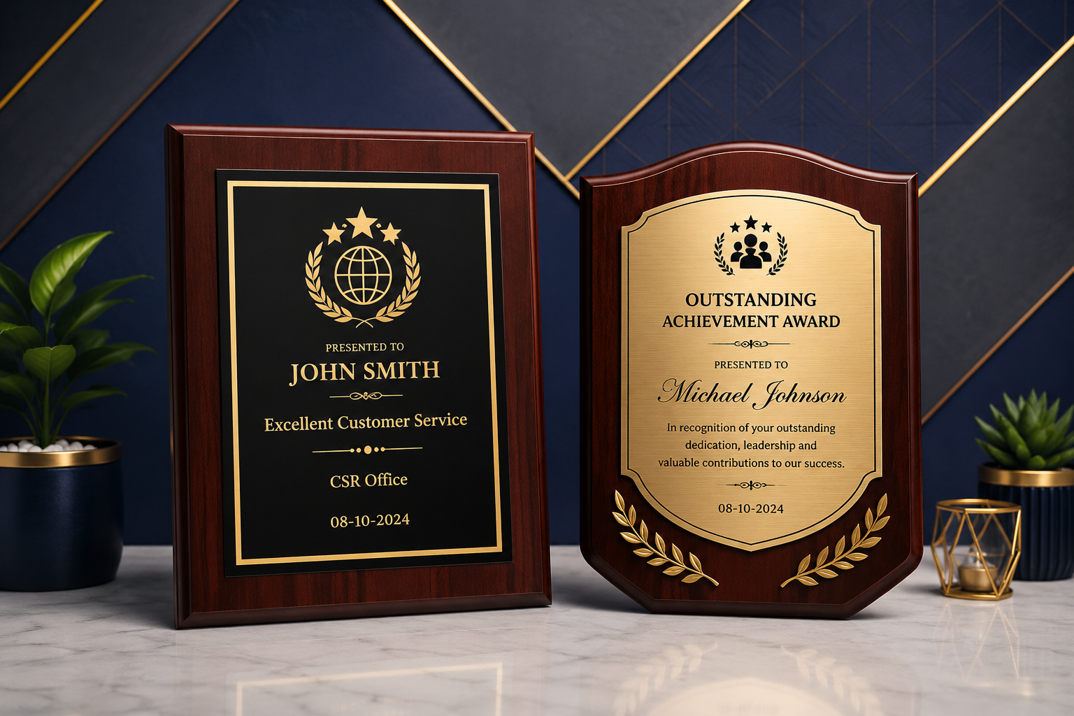 Plaques & Recognition Awards
