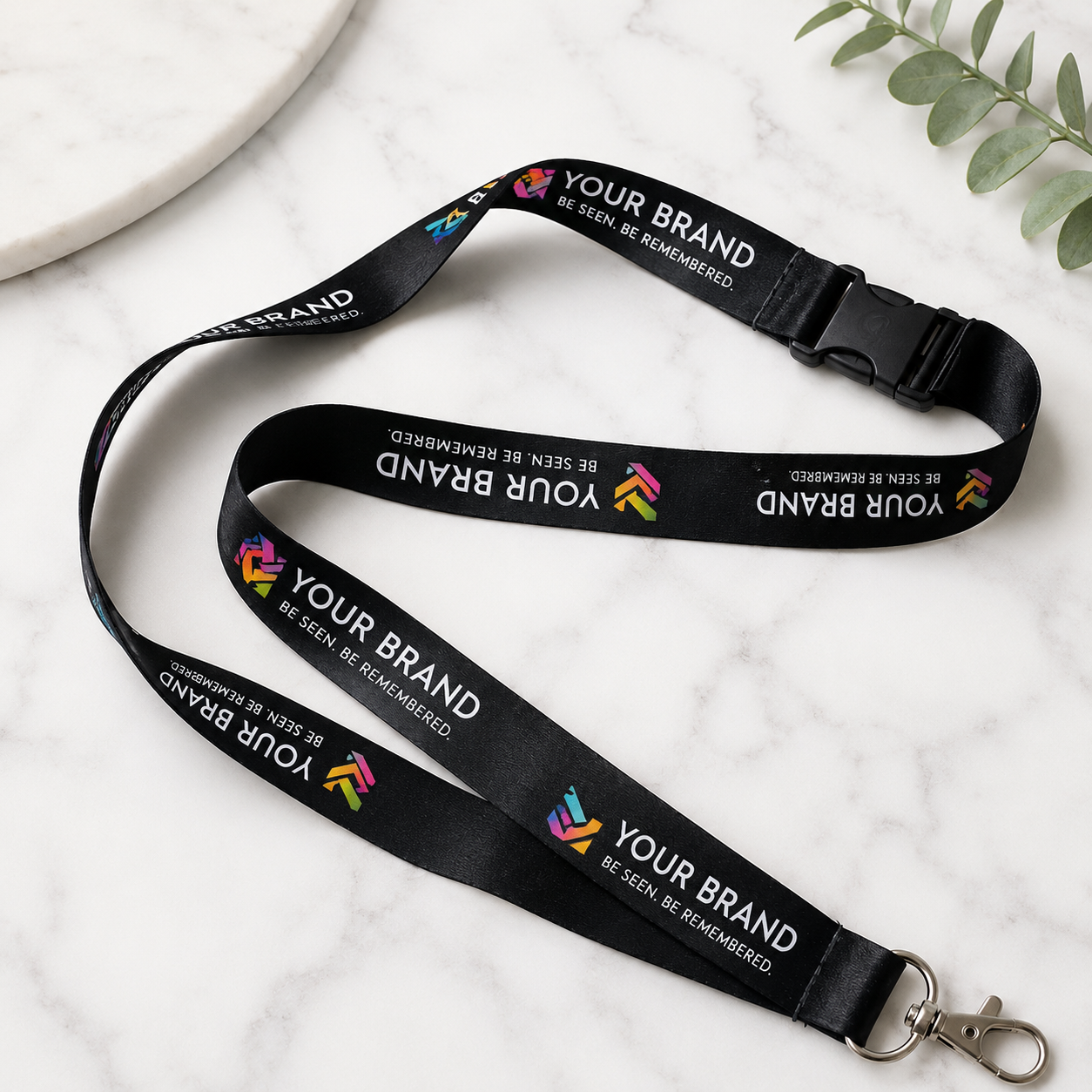Sublimation printing Lanyard:
