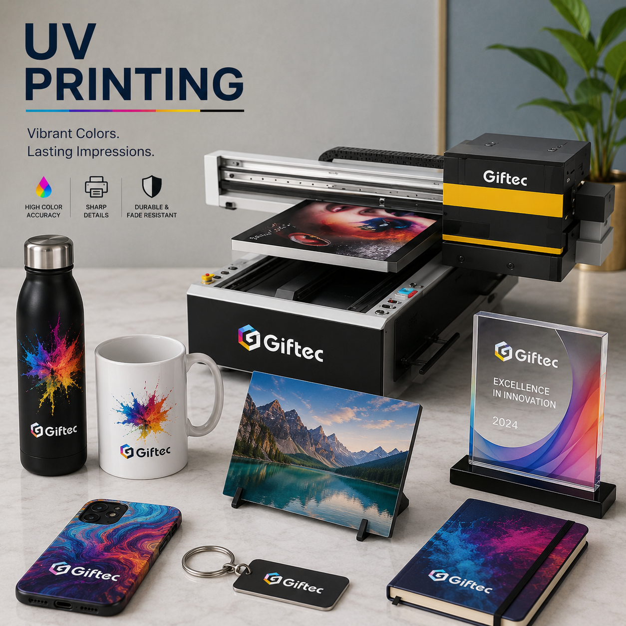 UV Printing: 