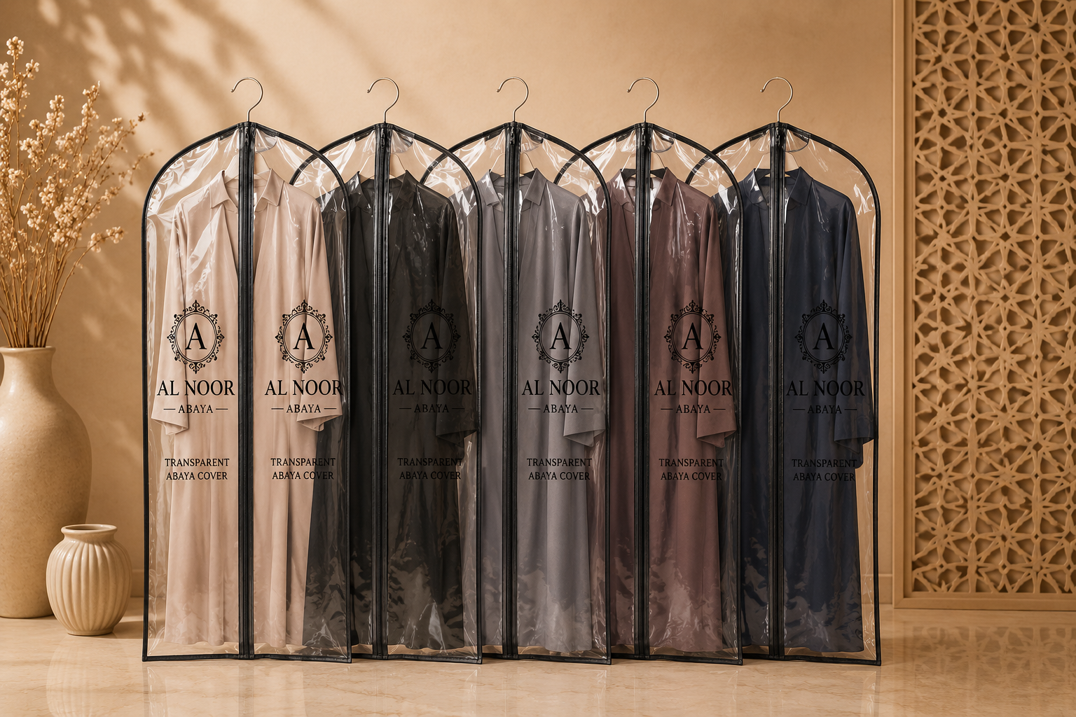 Transparent Abaya Covers